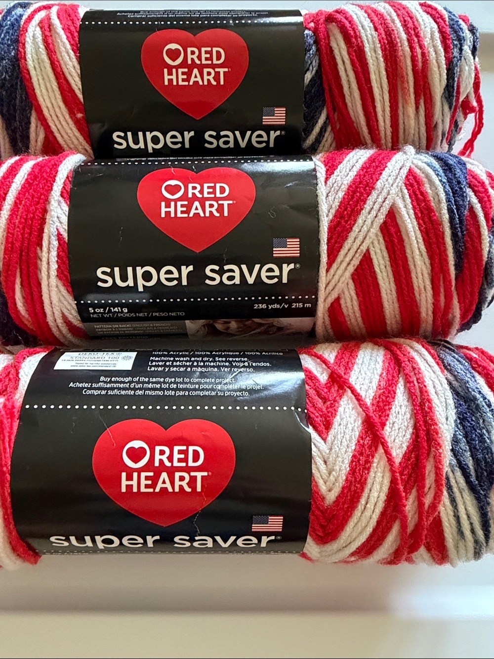 Red Heart yarn